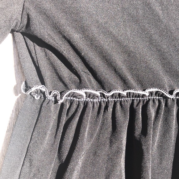 French boho chic LBD little black dress - Picture 9 of 10